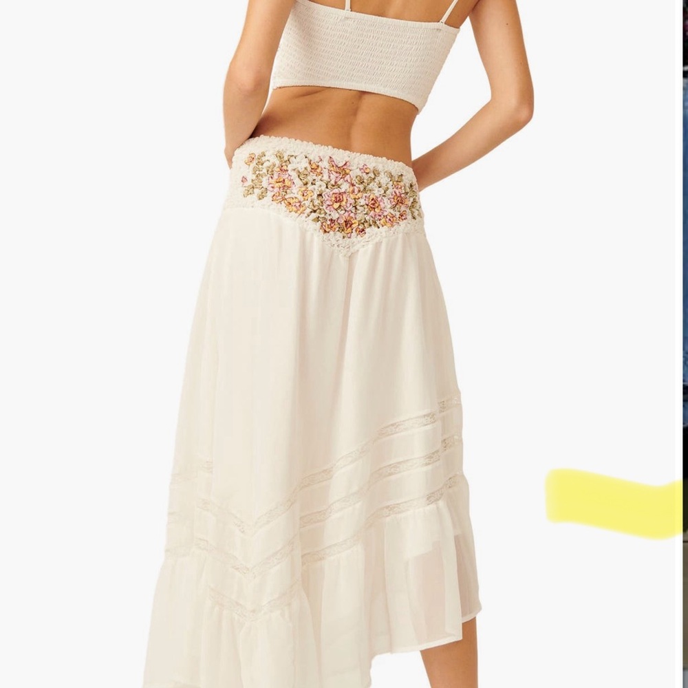 NWT Free People Two Piece Skirt Set